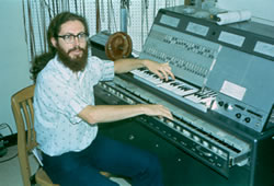 Kevin Austin et le magnétophone à application spéciale en 1972