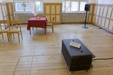 Agostino Di Scipio, <em>Untitled 2008</em> (ecosystemic sound installation in abandoned or dismantled rooms)