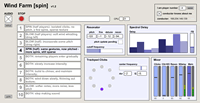 Figure 3. One of the Max/MSP patches used for <em>Wind Farm</em>